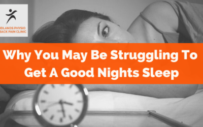 Why You May Be Struggling To Get A Good Night Sleep