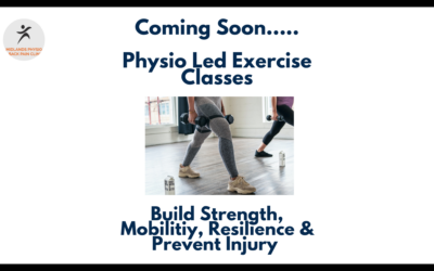 Coming Soon – Physio Led Exercise Classes