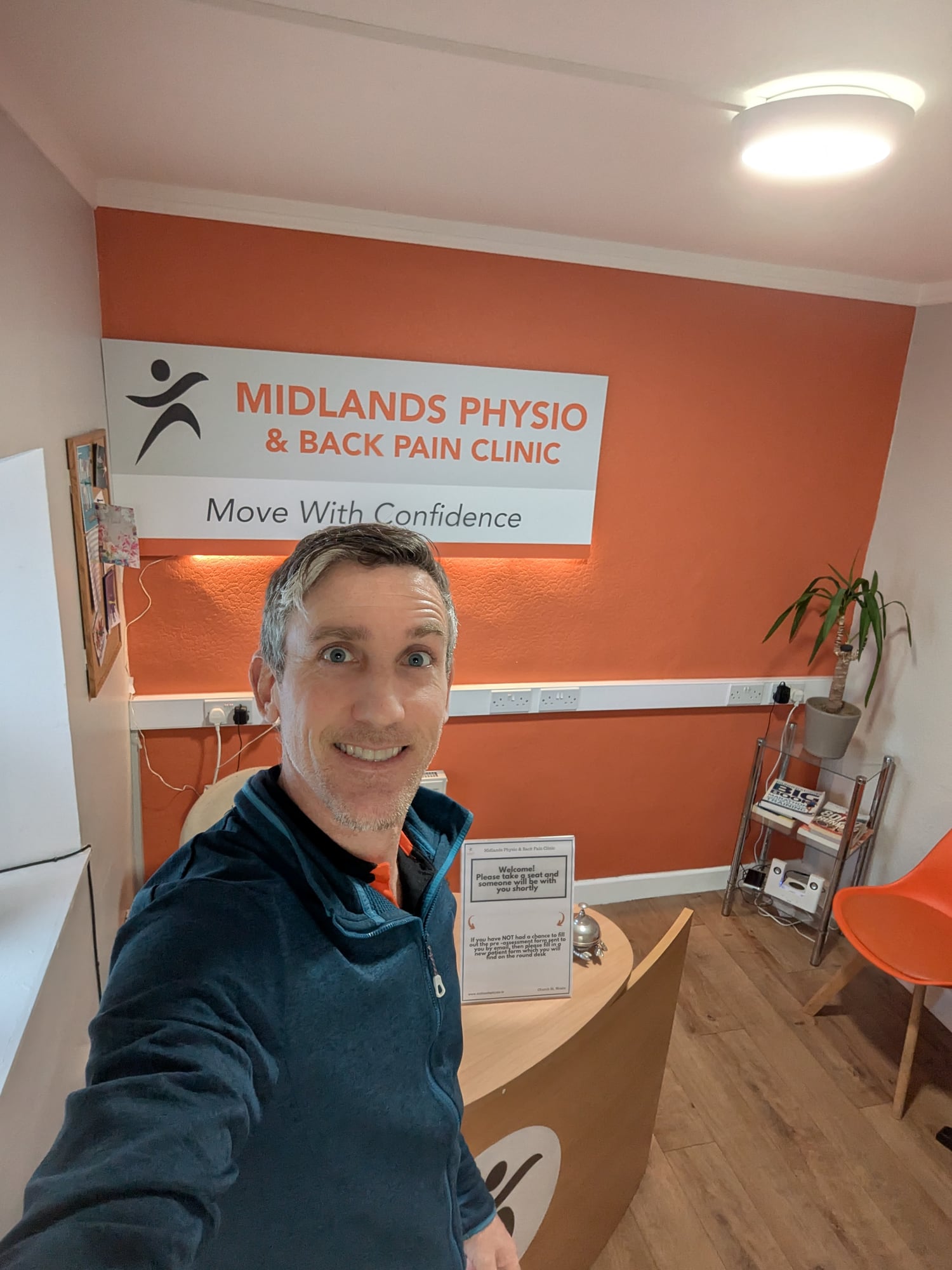 Derek Stenson at Midlands Physio in Moate