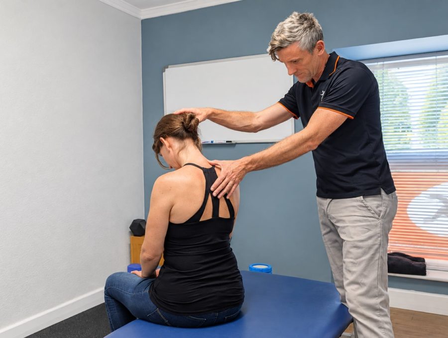 Neck assessment at Midlands Physio