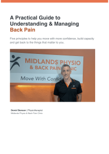 Free Back Pain Guide cover