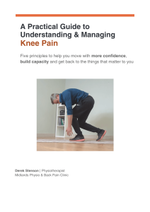 Free Knee Pain Guide cover